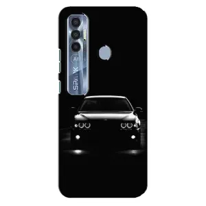 Чохол для ТЕКНО  Спарк 7 Про - з принтом БМВ (AlphaPrint) (Машина BMW)