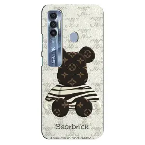Круті Чохли Луі Віттон для TECNO Spark 7 Pro (AlphaPrint) (Ведмідь LV)