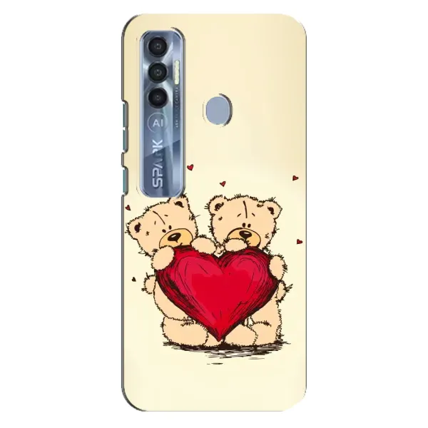 Чехол с принтом «Медвежонки» для TECNO Spark 7 Pro Чехол с принтом «Медвежонки» для TECNO Spark 7 Pro