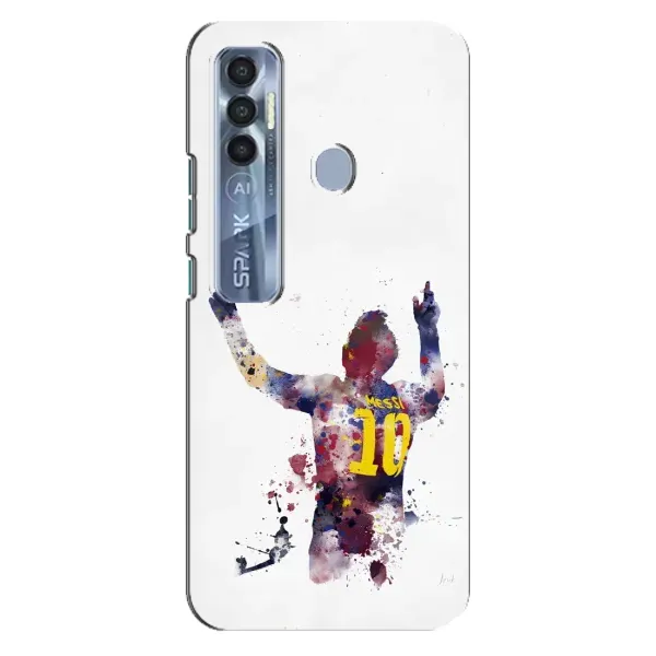 Чохол з принтом «Messi Barca» для TECNO Spark 7 Pro