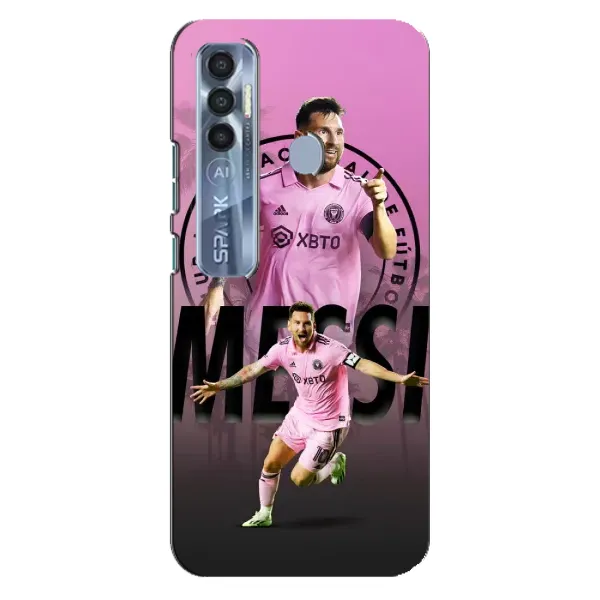 Чохол з принтом «Messi Miami» для TECNO Spark 7 Pro