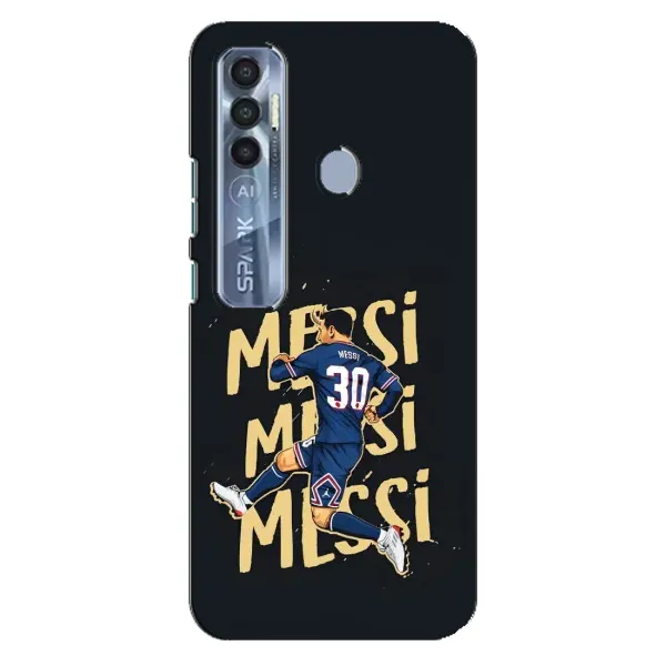 Чохол з принтом «Messi ПСЖ» для TECNO Spark 7 Pro