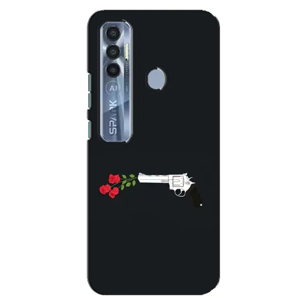 Чохол з принтом «Неочікувані квіти» для TECNO Spark 7 Pro Чохол з принтом «Неочікувані квіти» для TECNO Spark 7 Pro