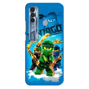 Чохли з тематикою Кіберспорт для TECNO Spark 7 Pro (VPrint) (Ninjago)