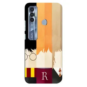 Чохли з Гаррі Поттером для TECNO Spark 7 Pro (AlphaPrint) (обкладинка Гарі Потера)