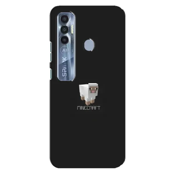 Чехол с принтом «Овечка Майнкрафт» для TECNO Spark 7 Pro Чехол с принтом «Овечка Майнкрафт» для TECNO Spark 7 Pro