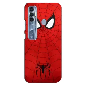Чохол з людиною павуком для TECNO Spark 7 Pro - (AlphaPrint) (Павук (Марвел))