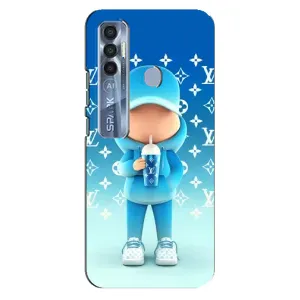Круті Чохли Луі Віттон для TECNO Spark 7 Pro (AlphaPrint)