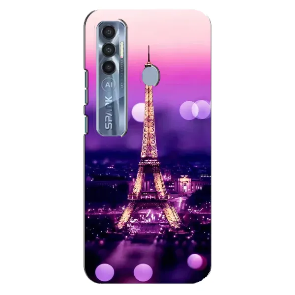 Чехол с принтом «Париж Башня» для TECNO Spark 7 Pro Чехол с принтом «Париж Башня» для TECNO Spark 7 Pro