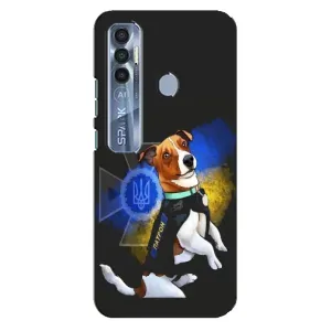 Чохли з картинкою собаки Патрон для TECNO Spark 7 Pro (AlphaPrint) (Патрон собачка)