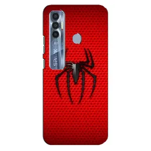 Чохол з людиною павуком для TECNO Spark 7 Pro - (AlphaPrint) (Павук Марвел)