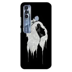Чохол з Короною ТЕКНО  Спарк 7 Про - (AlphaPrint) (Принцеса)