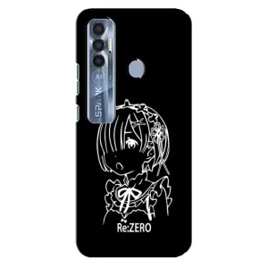 Чохли Персонажі Аніме Наруто для TECNO Spark 7 Pro (AlphaPrint) (Re: Zero)