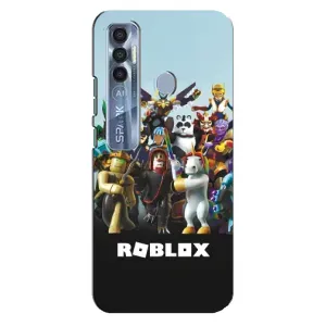 Чохли з топовими принтами для ТЕКНО  Спарк 7 Про (ROBLEX)