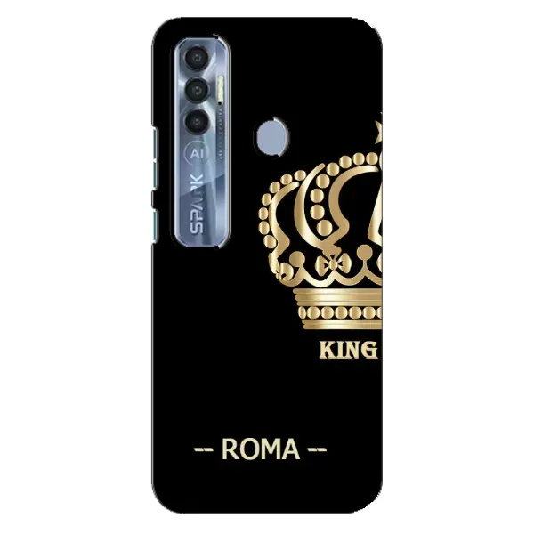 Чехол с принтом «Roma» для TECNO Spark 7 Pro