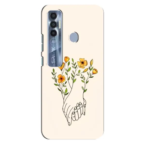 Чехол с принтом «Руки любви» для TECNO Spark 7 Pro Чехол с принтом «Руки любви» для TECNO Spark 7 Pro
