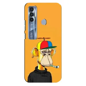 Чохли з Мавпами NFT для TECNO Spark 7 Pro (AlphaPrint) (Нудна мавпа NFT)