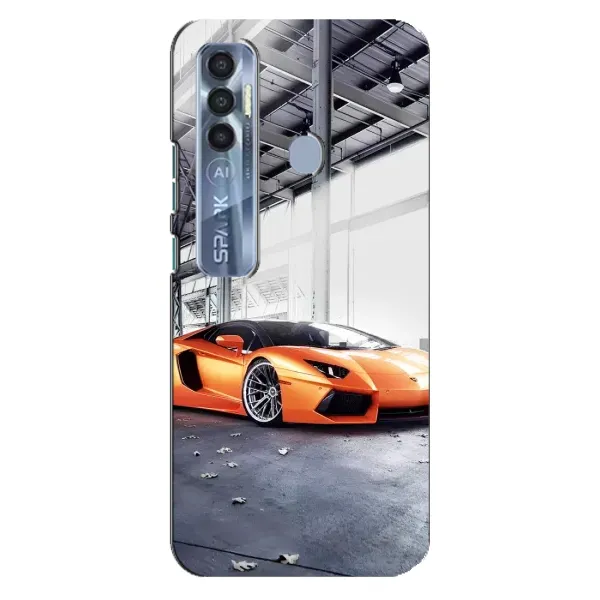 Чехол с принтом «Sport Car» для TECNO Spark 7 Pro