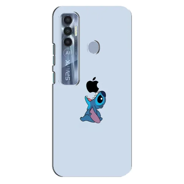 Чехол с принтом «Stitch apple» для TECNO Spark 7 Pro