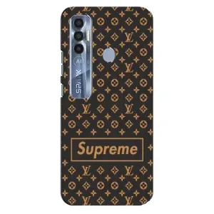 Чеохол для TECNO Spark 7 Pro з картинкою Supreme (AlphaPrint) (Supreme LV)