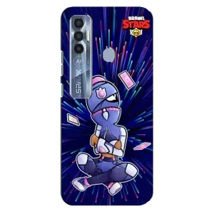 Чехлы Brawl Stars для TECNO Spark 7 Pro (AlphaPrint) (Тара)