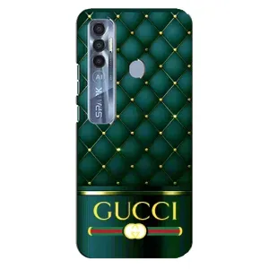 Чохли  GUCCI для ТЕКНО  Спарк 7 Про (AlphaPrint) (Текстура Гуччі)