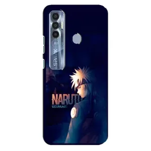 Naruto Anime Чохли для ТЕКНО Спарк 7 Про (AlphaPrint) (тінь Наруто)