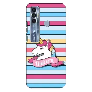 Чохол для ТЕКНО  Спарк 7 Про - (Єдинорожки - Новинки) (AlphaPrint) (Unicorn)