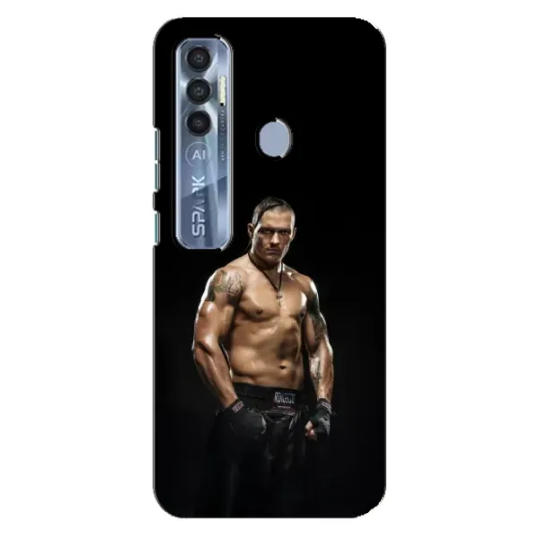 Чехол с принтом «Чемпион Александр Усик» для TECNO Spark 7 Pro Чехол с принтом «Чемпион Александр Усик» для TECNO Spark 7 Pro