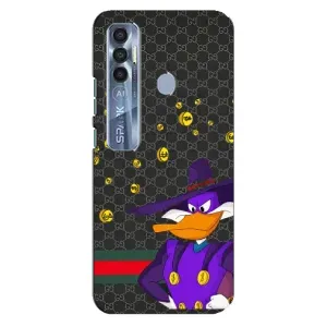 Бренднові Чохли для TECNO Spark 7 Pro - (PREMIUMPrint) (Утка Гуччі)