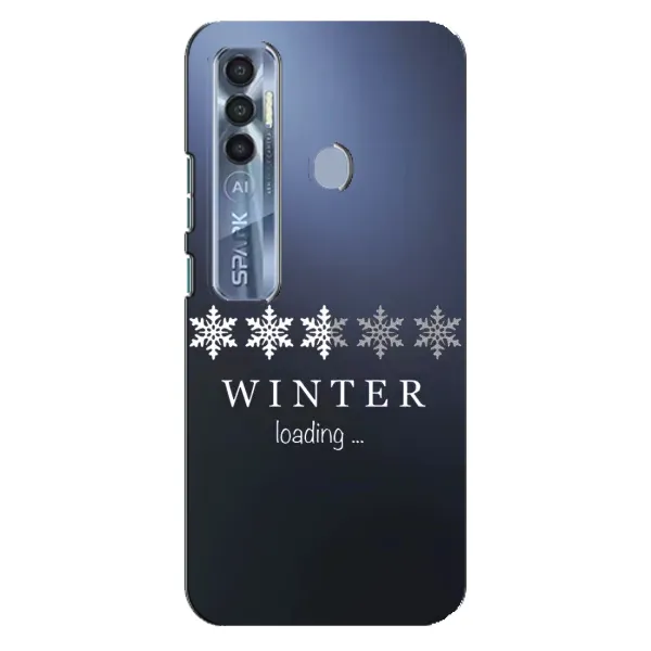 Чехол с принтом «Winter loading» для TECNO Spark 7 Pro Чехол с принтом «Winter loading» для TECNO Spark 7 Pro
