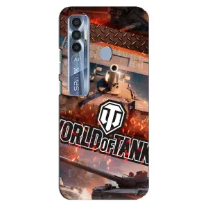 Чохли з тематикою Кіберспорт для TECNO Spark 7 Pro (VPrint) (World of Tanks)