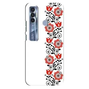 Чохол для Патріота України TECNO Spark 7 Pro - (AlphaPrint) (Яскрава вишиванка)