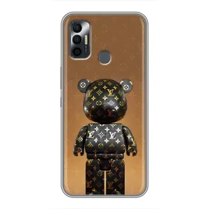 Чохли для TECNO Spark 7P - Bearbrick Louis Vuitton (PREMIUMPrint)