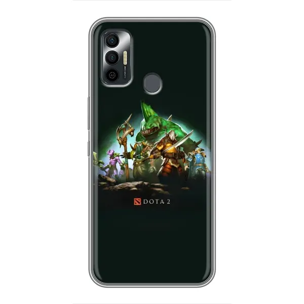 Чехол с принтом «DOTA 2» для TECNO Spark 7P