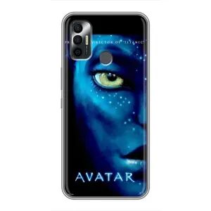 Чохли з фільму АВАТАР для TECNO Spark 7P (AlphaPrint) (око Аватара)