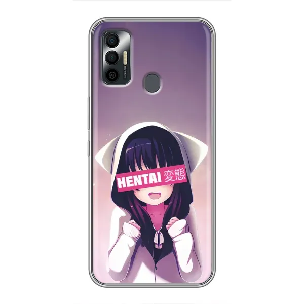 Чохол з принтом «Hentai chan» для TECNO Spark 7P