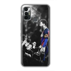 Чехлы Месси для TECNO Spark 7P (AlphaPrint)