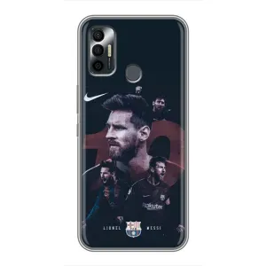Чехлы Месси для TECNO Spark 7P (AlphaPrint) (Месси 10)