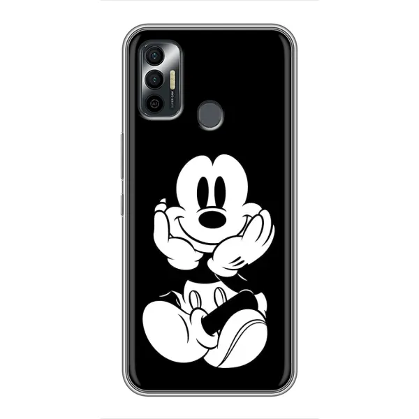 Чехол с принтом «Микки на черном» для TECNO Spark 7P Чехол с принтом «Микки на черном» для TECNO Spark 7P