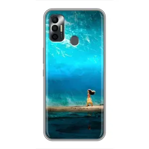 Чохол з мультфільмом Ваяна TECNO Spark 7P (Океан Моана)