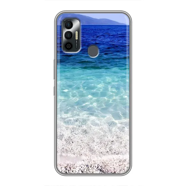 Чехол с принтом «Море» для TECNO Spark 7P