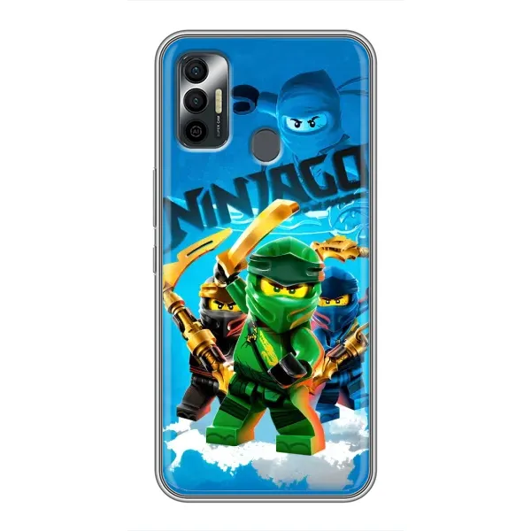 Чехол с принтом «Ninjago» для TECNO Spark 7P