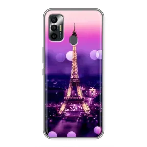 Чехол Эйфелева Башня для TECNO Spark 7P - (AlphaPrint) (Париж Башня)