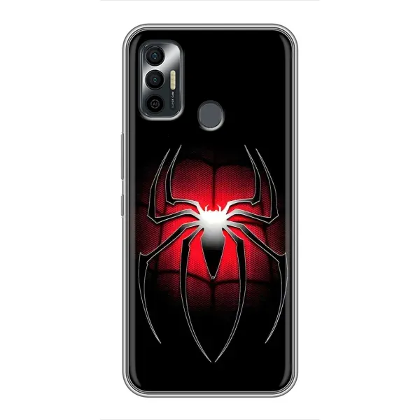 Чехол с принтом «Паук марвел» для TECNO Spark 7P