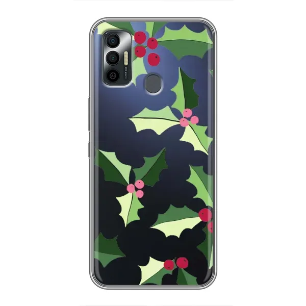 Чехол с принтом «Рождественский фон» для TECNO Spark 7P Чехол с принтом «Рождественский фон» для TECNO Spark 7P