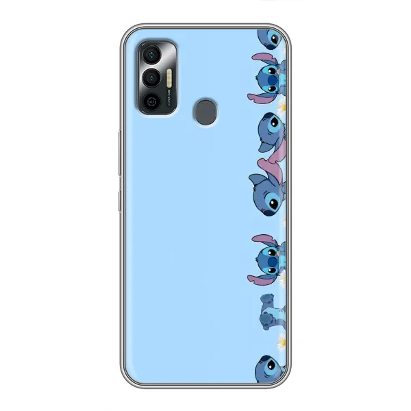 Чохол з принтом «Стіч фон» для TECNO Spark 7P
