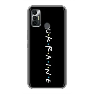 Украинские Чехлы для TECNO Spark 7P с картинкой УПА (AlphaPrint) (UKRAINE)