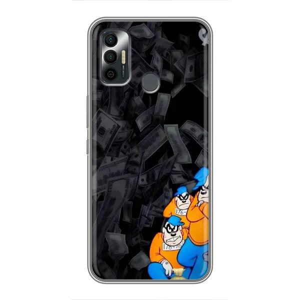 Чехол с принтом «Воры» для TECNO Spark 7P