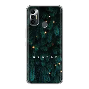 Новогодние, Праздничные Чехлы для TECNO Spark 7P - 2024 год (Winter)